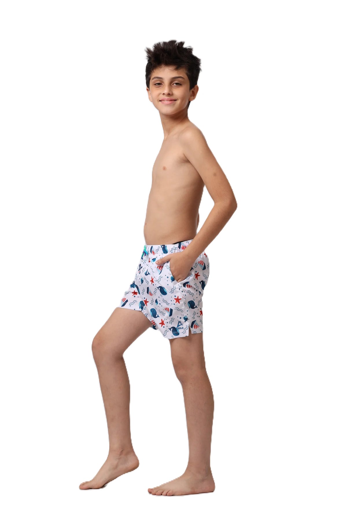 Boys Swim Shorts â€“ Kidsâ€™ Summer Beachwear | ANJA Sportswear