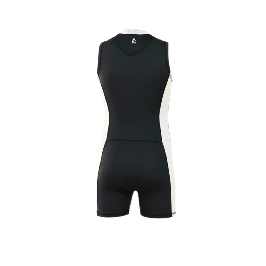 Girls sleeveless One-Piece Swimsuit â€“Side Panels and Front Zip | ANJA Sportswear