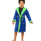 Boys Hooded Swim Robe â€“ Quick-Dry Changing Coat | ANJA Sportswear
