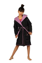 Girls Hooded Swim Robe â€“ Quick-Dry Changing Coat | ANJA Sportswear