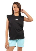 Girls Performance T-Shirt with Cap Sleeves â€“ Sporty Athletic Top | ANJA Sportswear