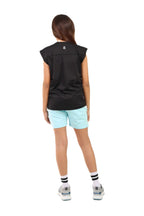 Girls Performance T-Shirt with Cap Sleeves â€“ Sporty Athletic Top | ANJA Sportswear