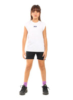 Girls Performance T-Shirt with Cap Sleeves â€“ Sporty Athletic Top | ANJA Sportswear