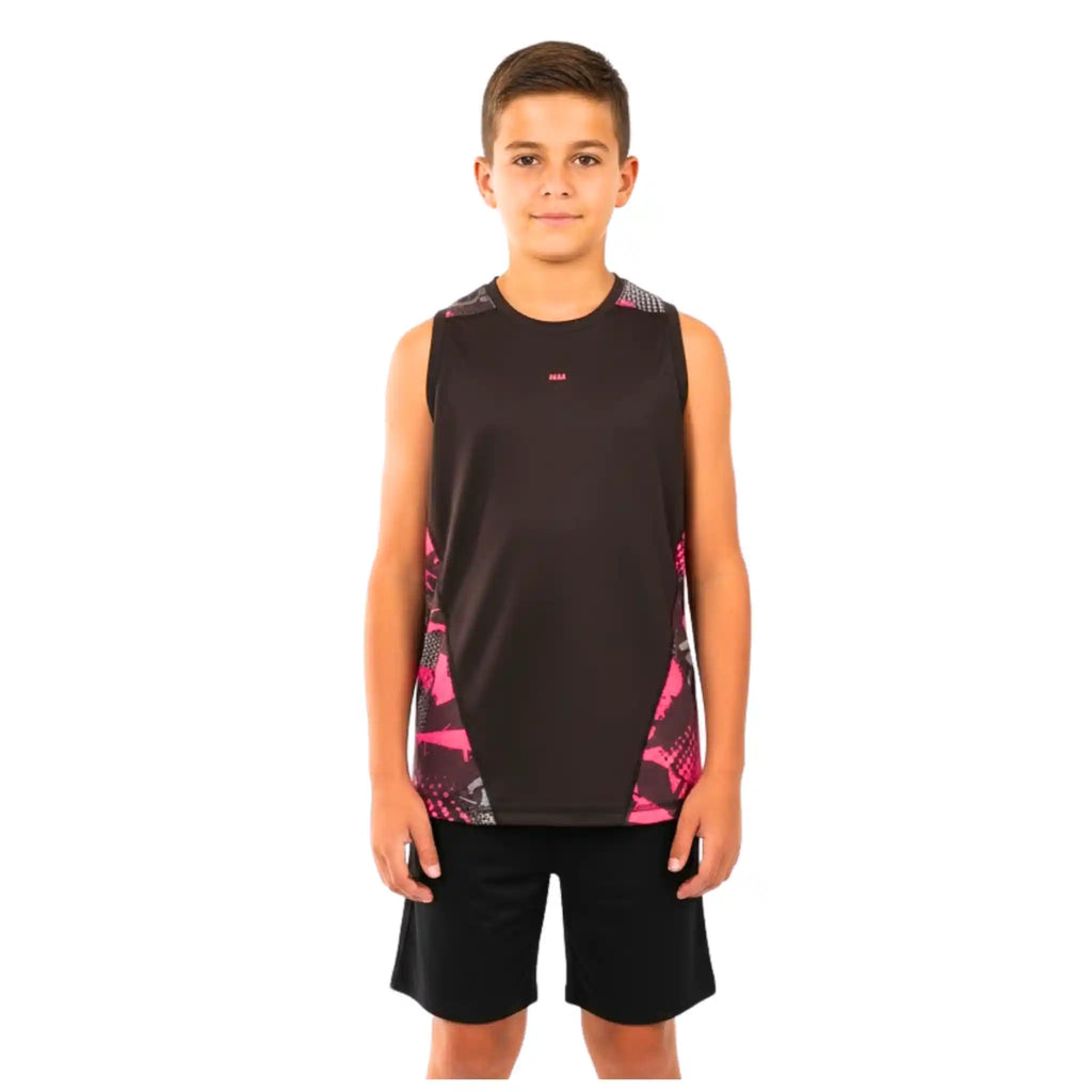 Boys Sleeveless Performance T-Shirt â€“ Sporty Top | ANJA Sportswear