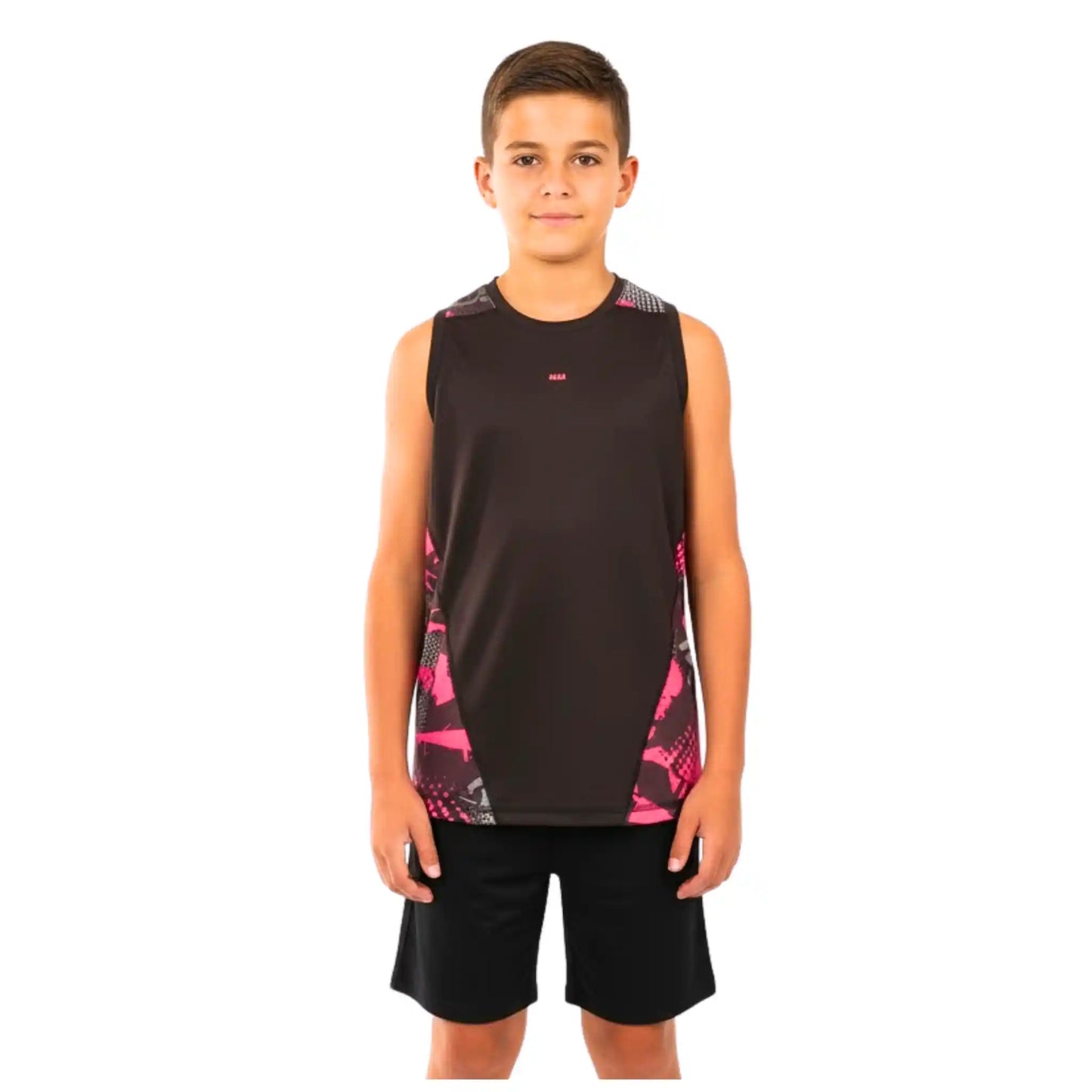 Boys Sleeveless Performance T-Shirt – Sporty Top