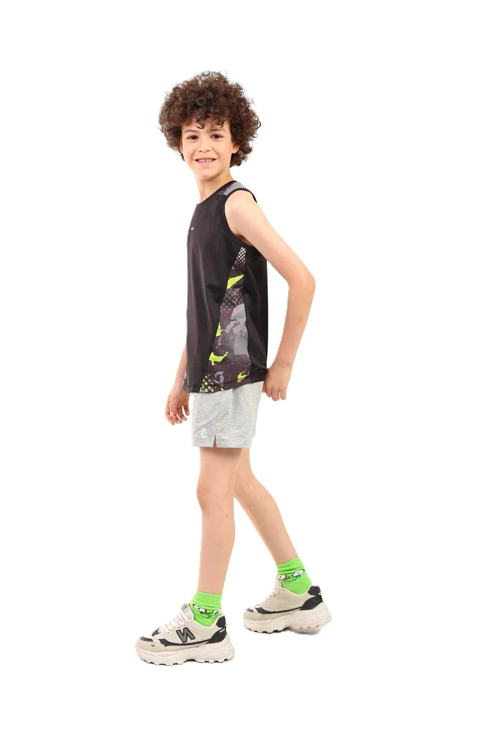 Boys Sleeveless Performance T-Shirt â€“ Sporty Top | ANJA Sportswear