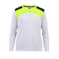 Girls Long Sleeve Sport T-Shirt â€“ white neon Accents | ANJA Sportswear