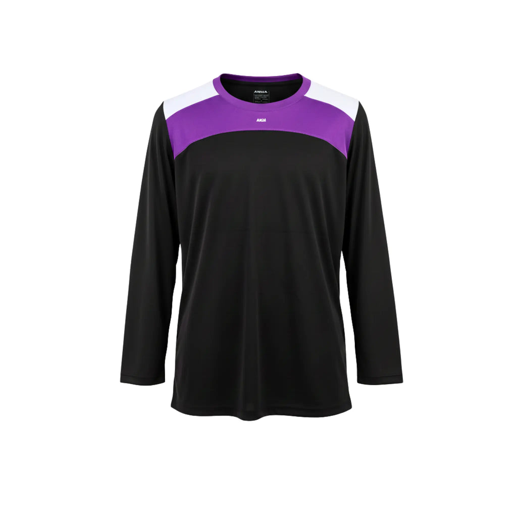 Boys Long Sleeve Performance T-Shirt â€“ with Neon Accents | ANJA Sportswear
