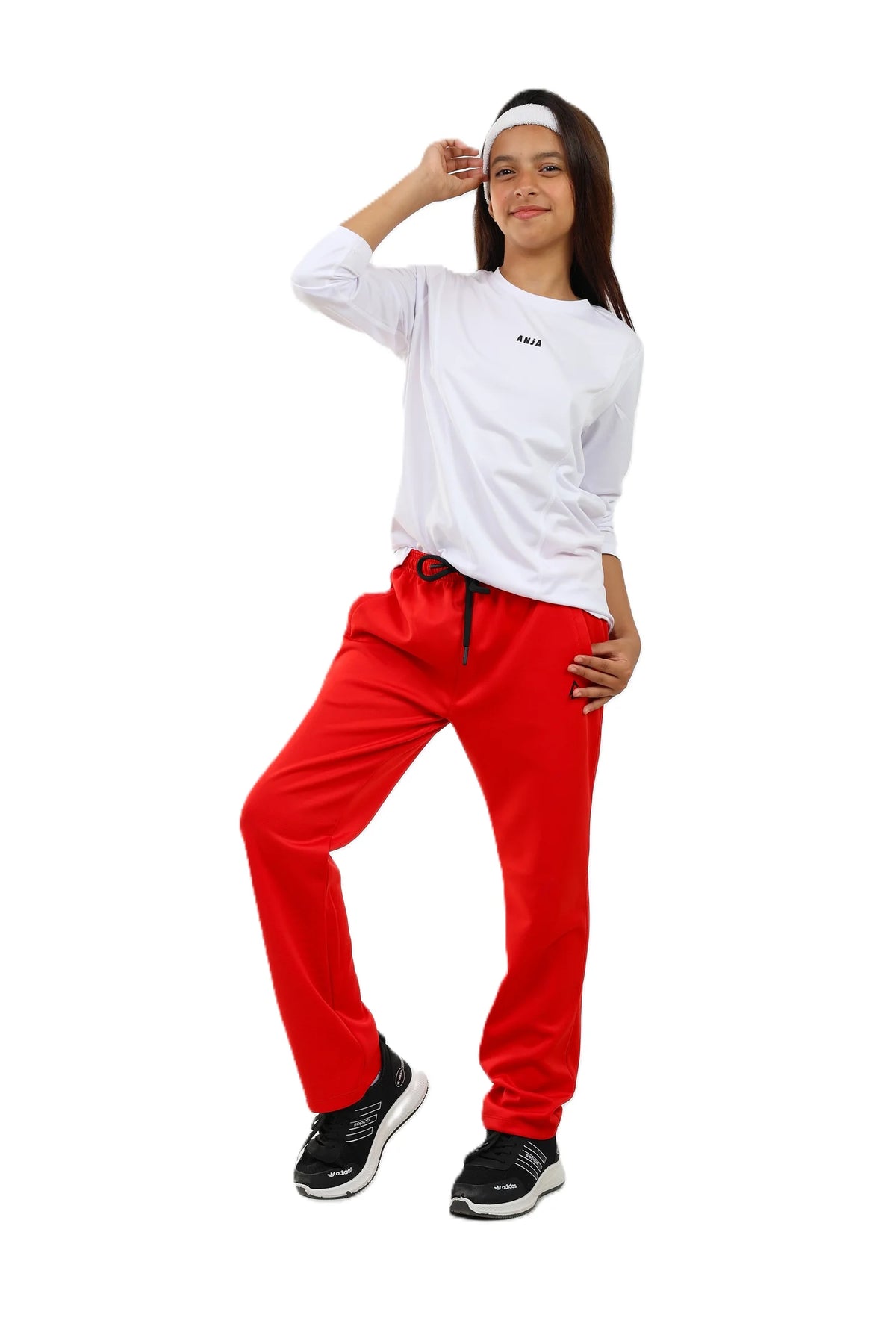 Girls Athletic Track Pants â€“ Drawstring Waist Sport Joggers | ANJA Sportswear
