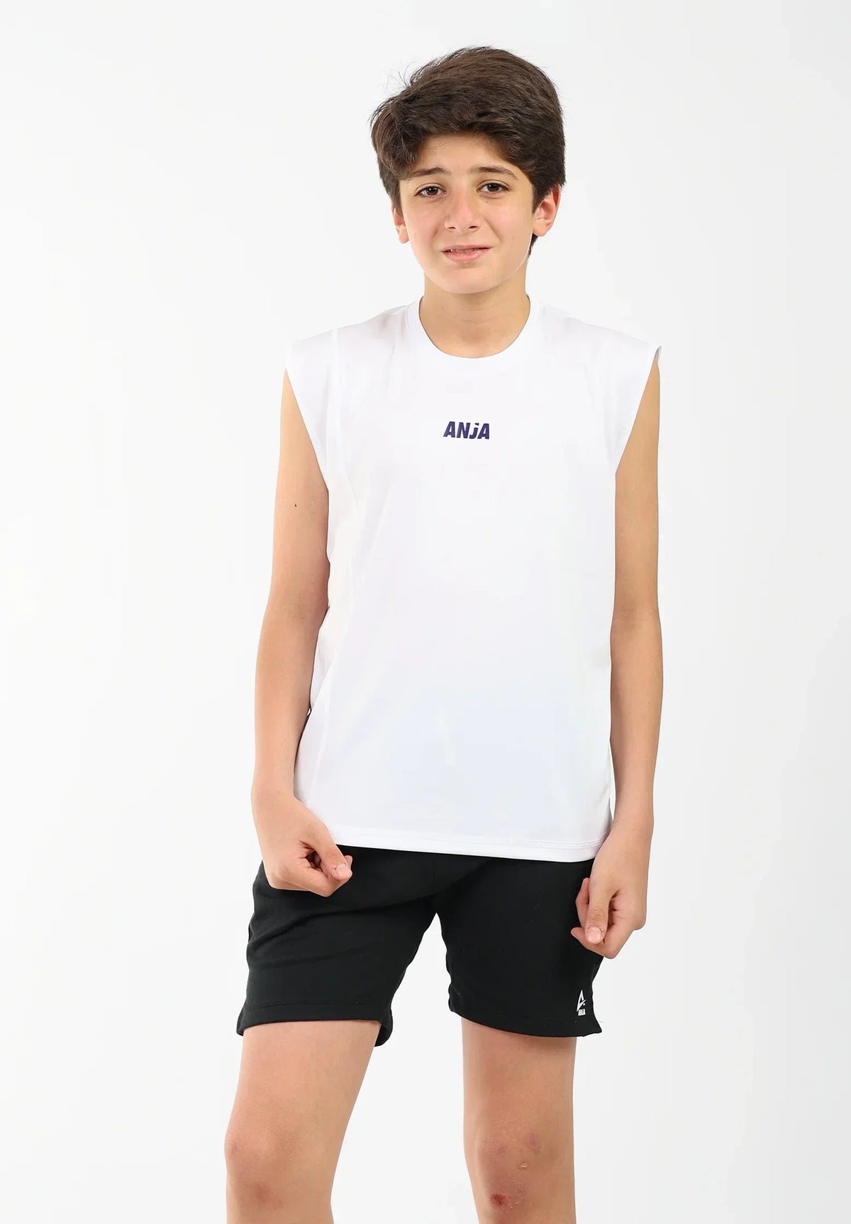 Boys Drawstring Shorts â€“ Soft Cotton Casual Fit | ANJA Sportswear