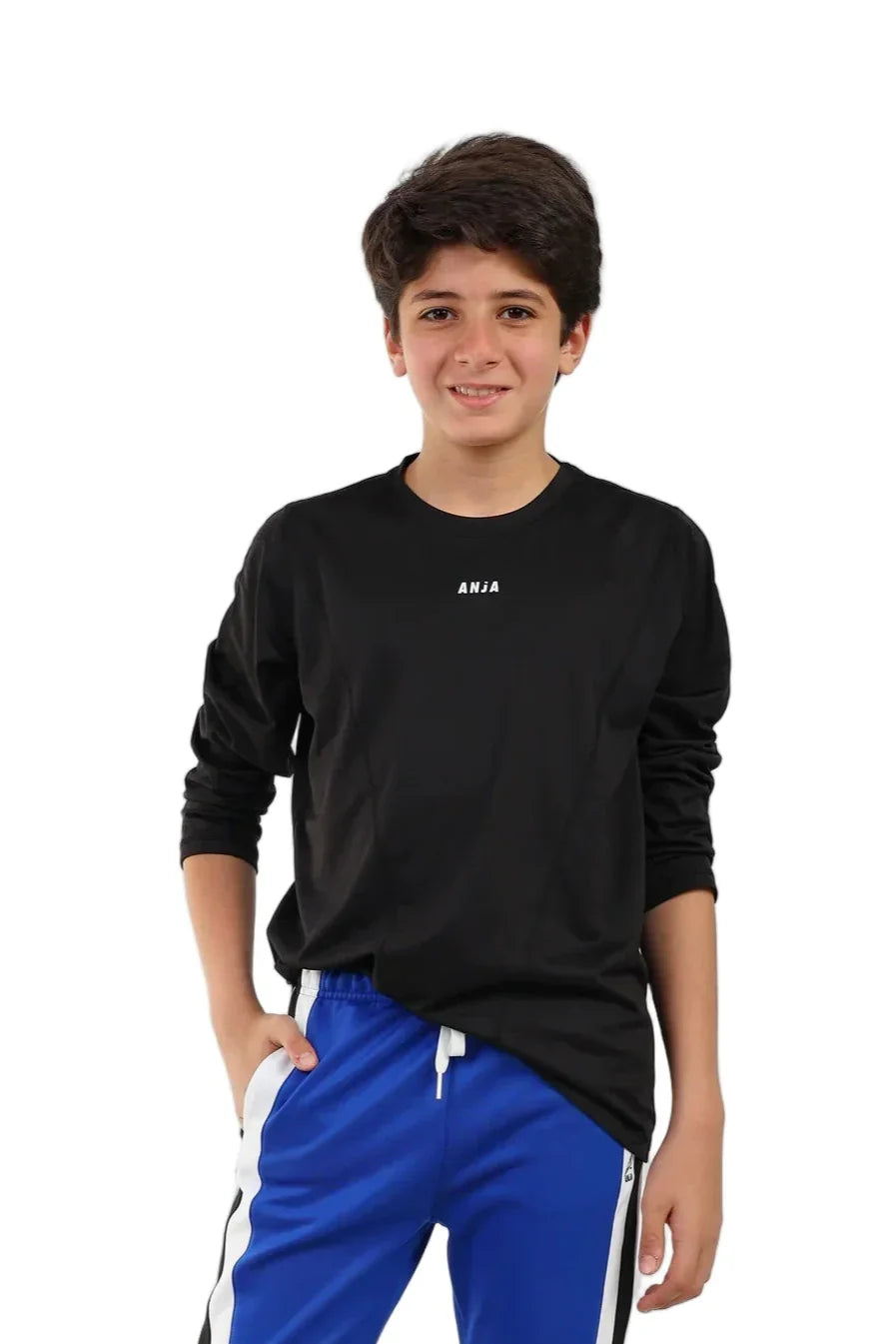 Boys Long Sleeve Basic T shirt | ANJA Sportswear