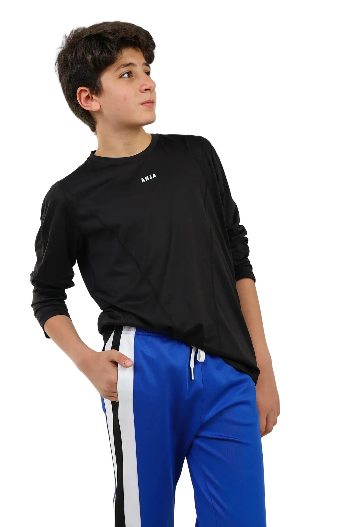 Boys Long Sleeve Basic T shirt | ANJA Sportswear