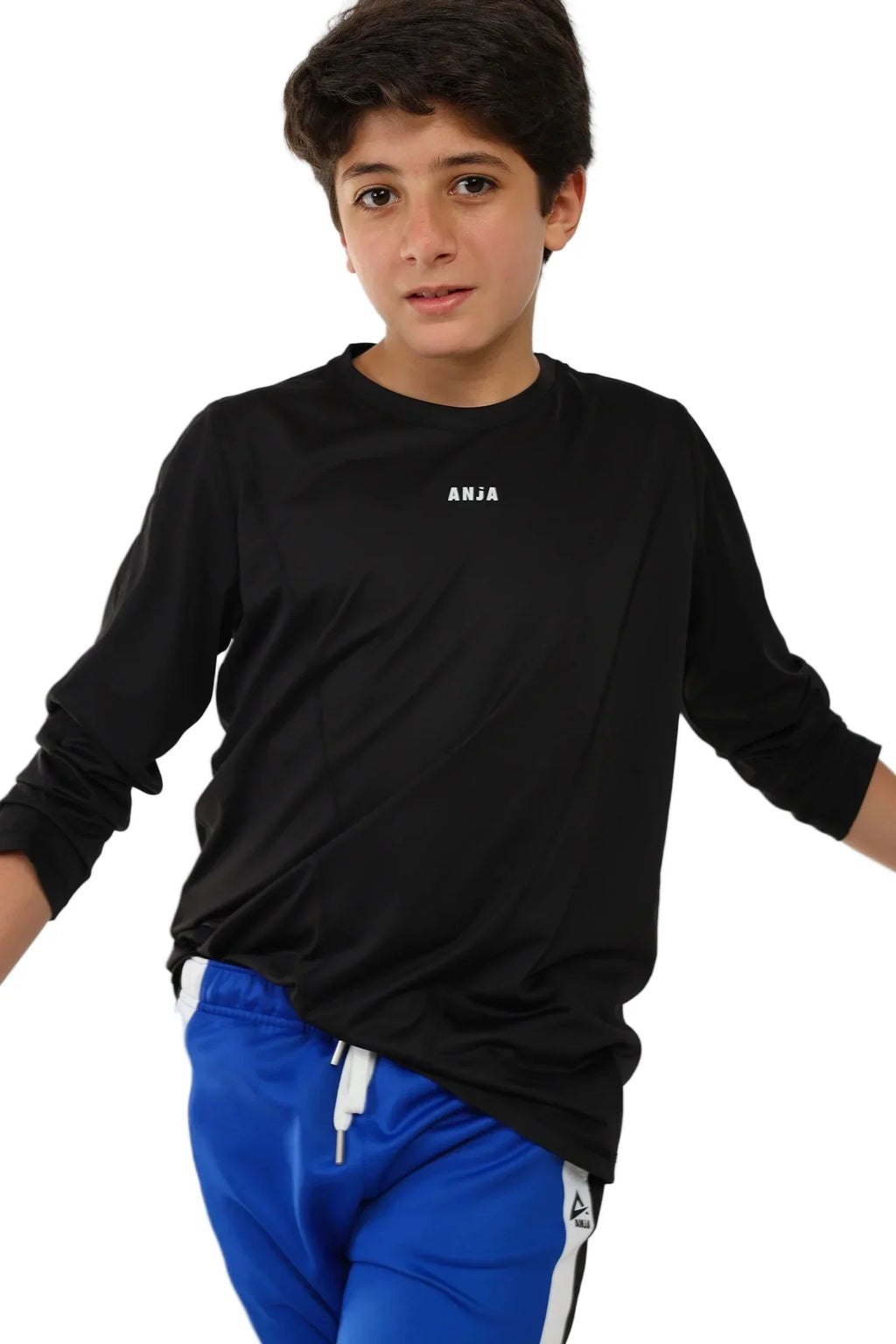 Boys Long Sleeve Basic T shirt | ANJA Sportswear