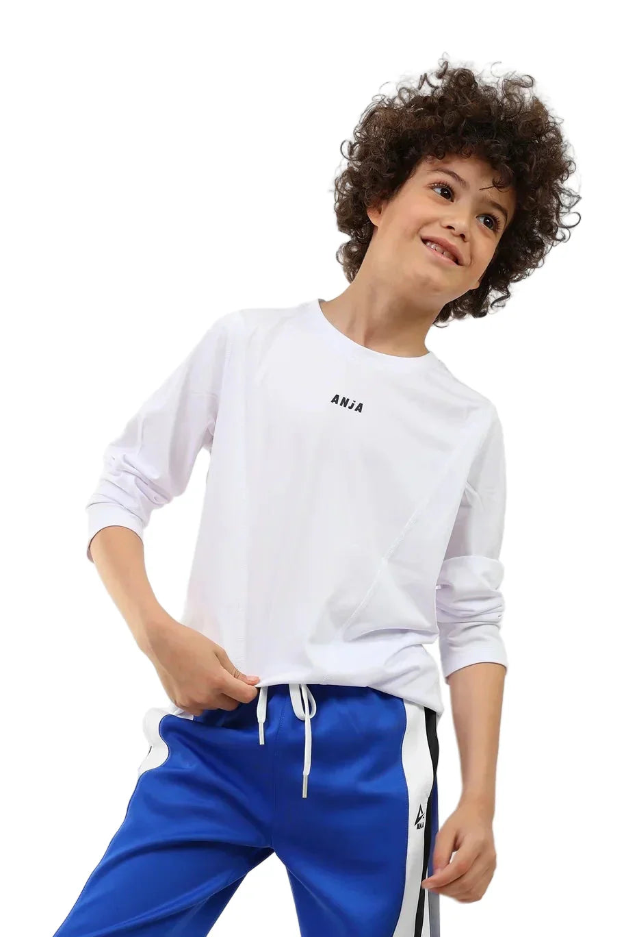 Boys Long Sleeve Basic T shirt | ANJA Sportswear