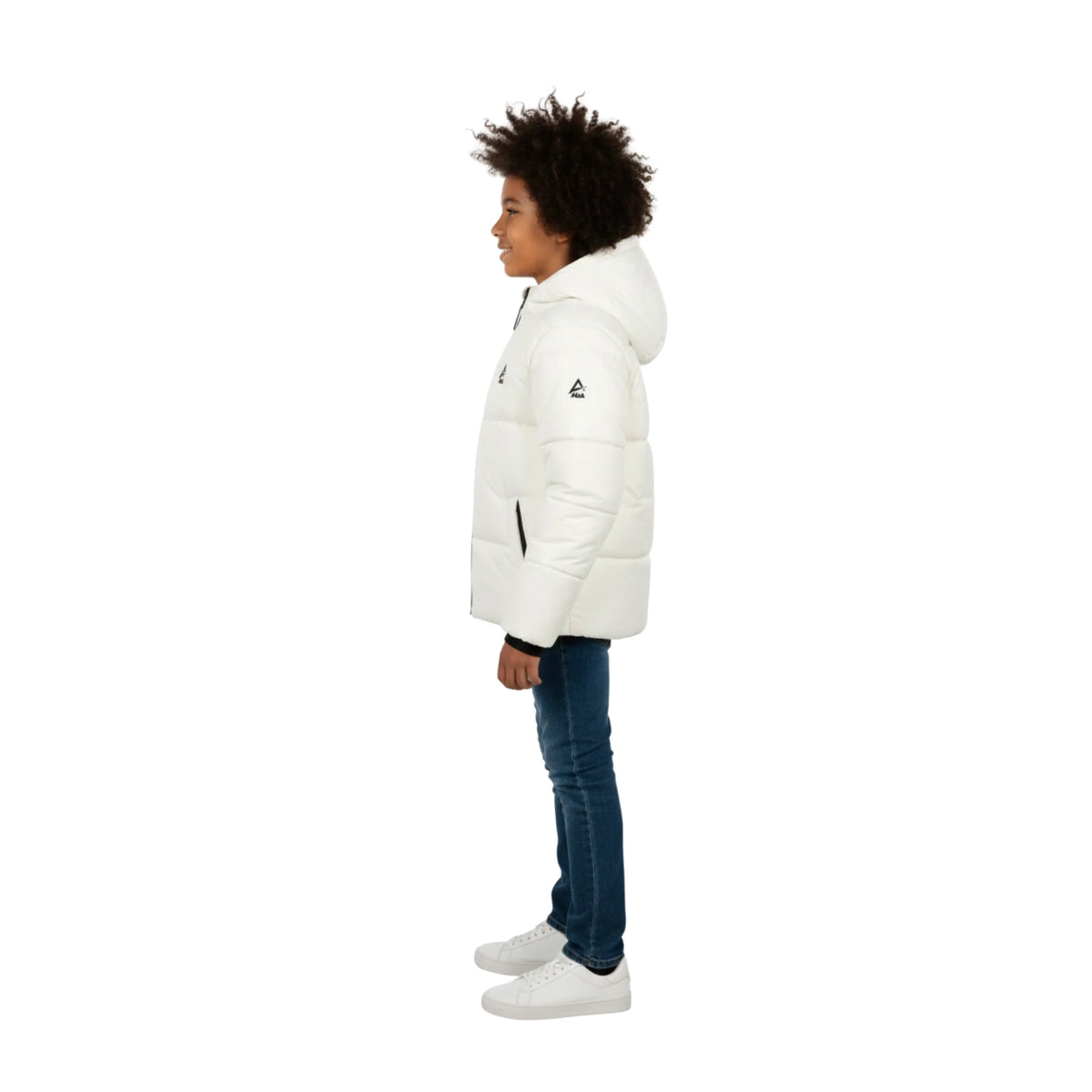Boys Puffer Jacket â€“ Hooded Quilted Winter Coat with Front Zip | ANJA Sportswear