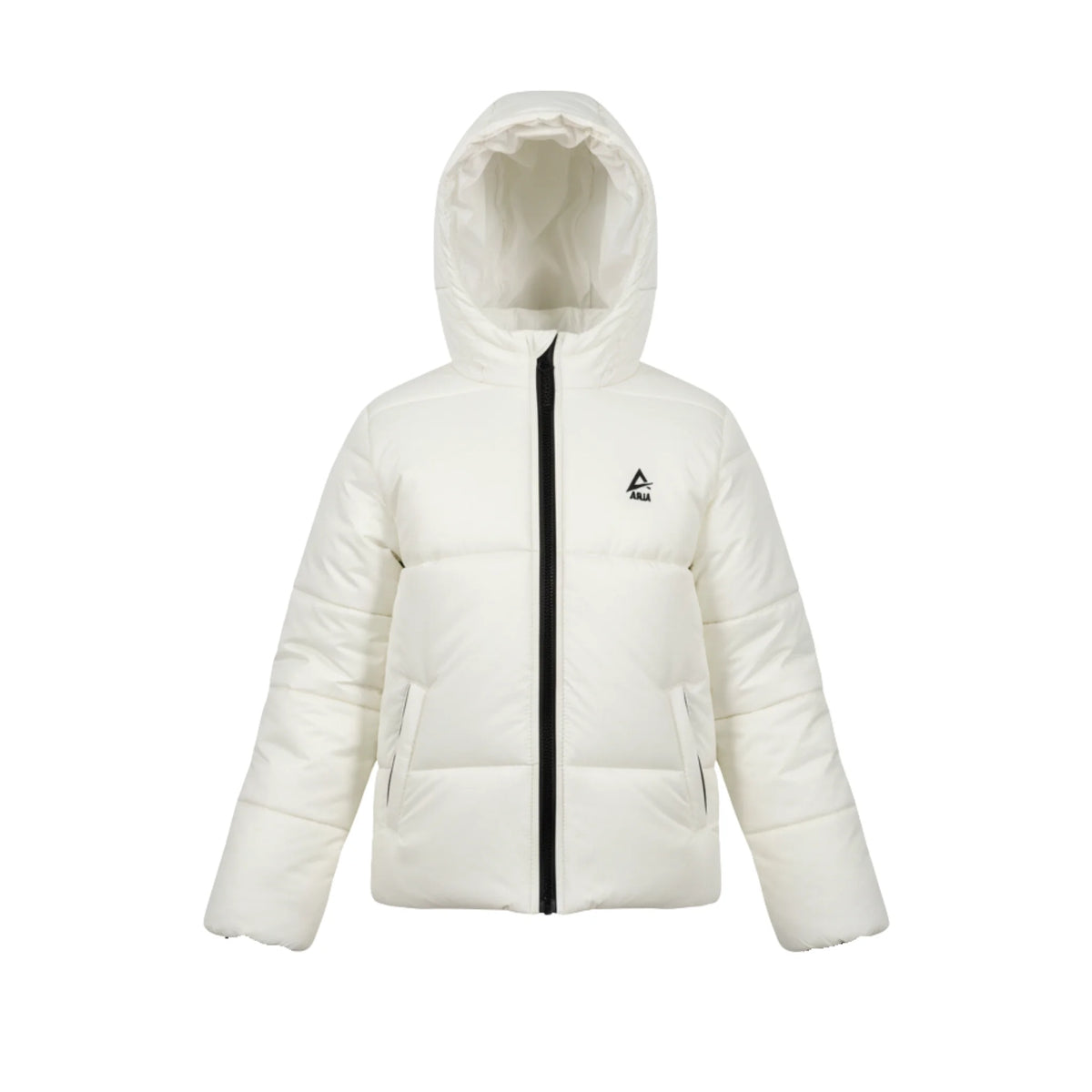 Girls Puffer Jacket â€“ Hooded Quilted Winter Coat with Front Zip | ANJA Sportswear