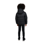 Boys Puffer Jacket â€“ Hooded Quilted Winter Coat with Front Zip | ANJA Sportswear