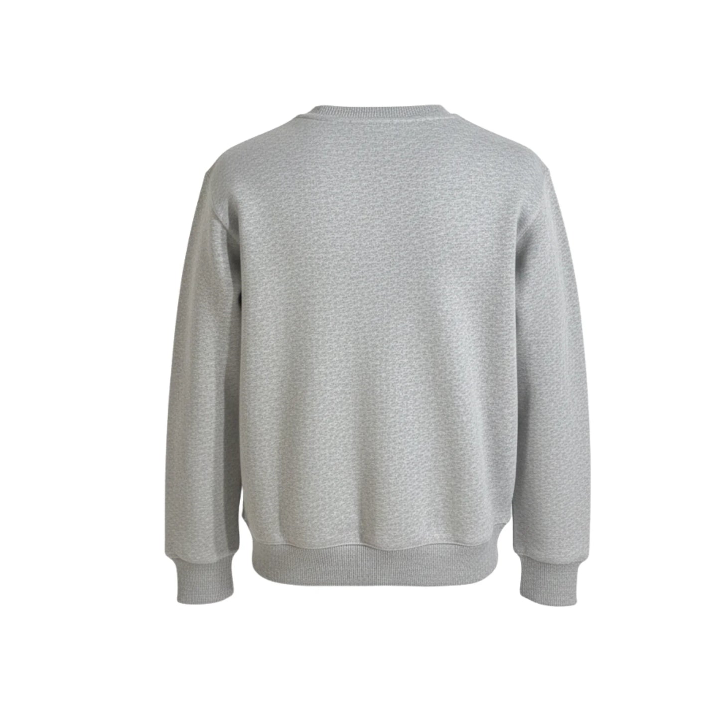 Gray sweatshirt on a white background