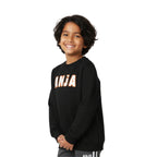 Boys Sweatshirt â€“ Anja Print Crewneck Pullover | ANJA Sportswear