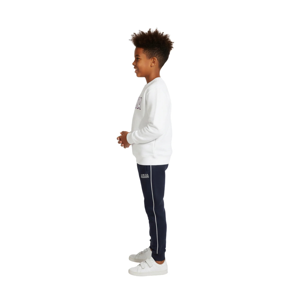 Boys Sweatshirt â€“ Anja Print Crewneck Pullover | ANJA Sportswear