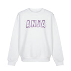 Girls Sweatshirt â€“ Anja Print Crewneck Pullover | ANJA Sportswear