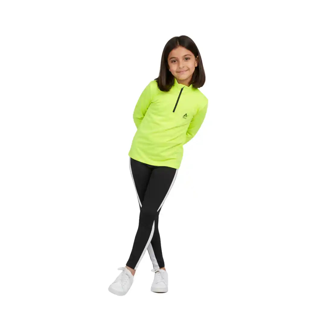Neon Black&White Girls Sporty Set