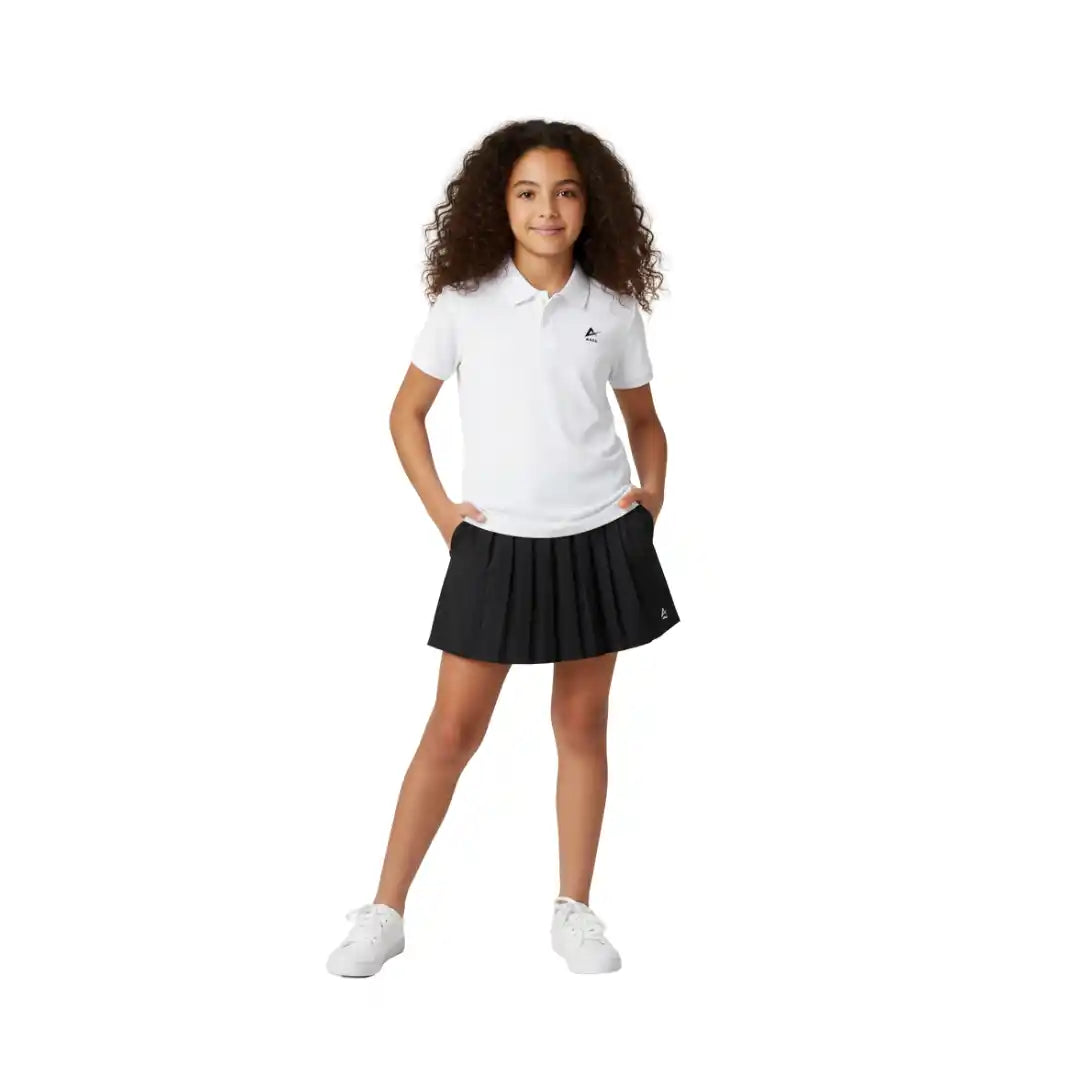 Girls Polo T-Shirt - Short Sleeve Top