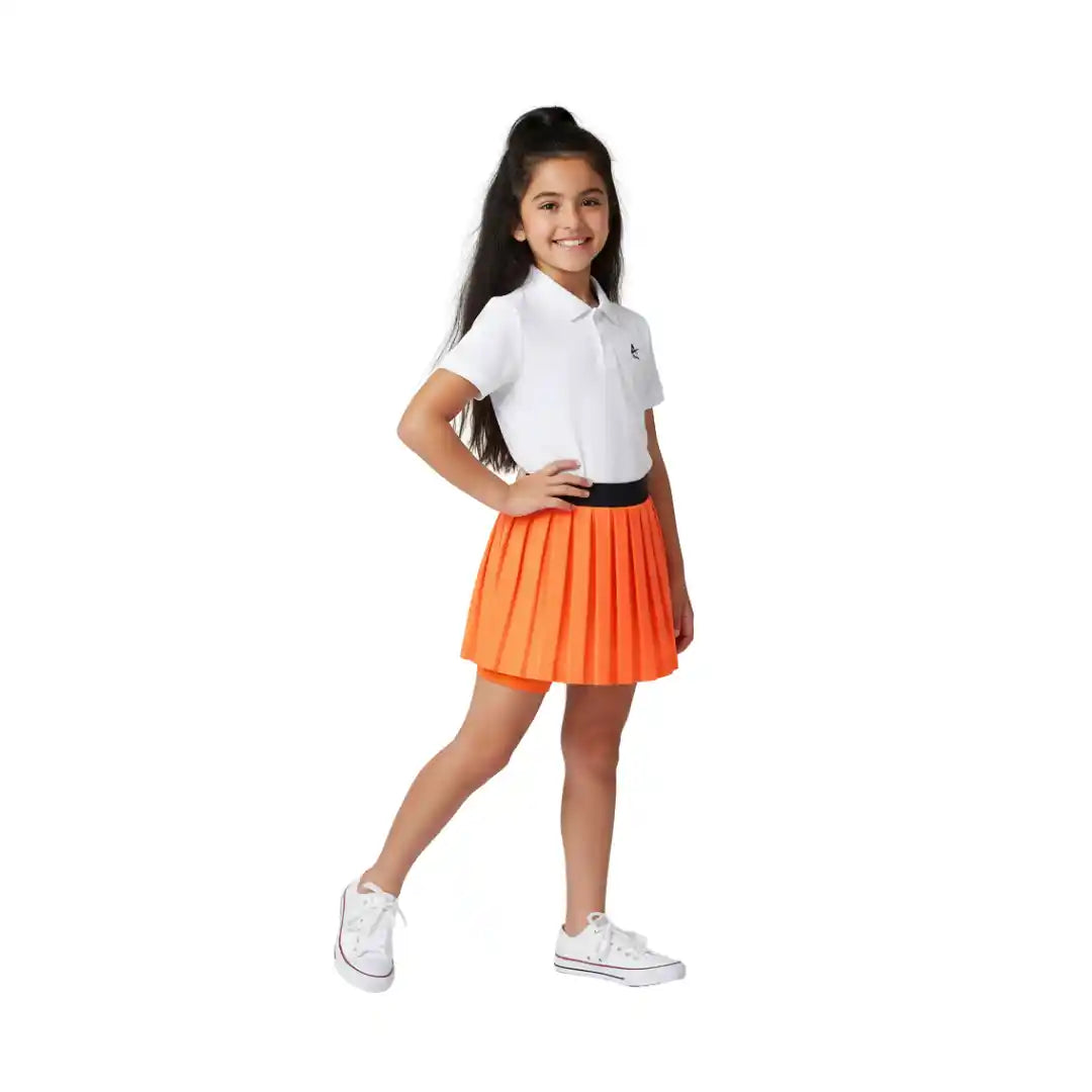 Girls Polo T-Shirt - Short Sleeve Top