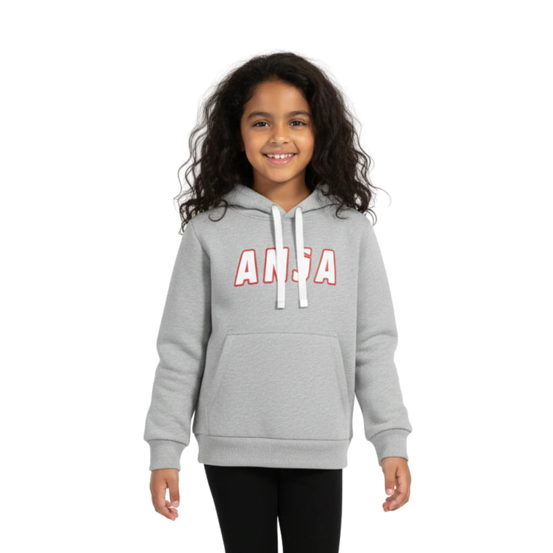 Girls Hoodie – Anja Print Pullover Sweatshirt with Kangaroo Pocket