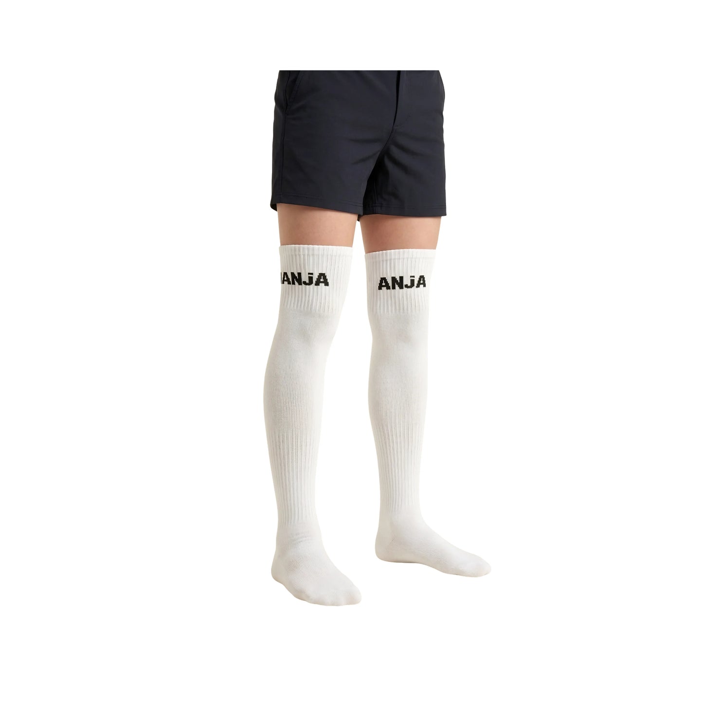 Knee-High Socks White | ANJA Sportswear