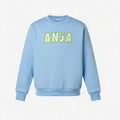 Girls Sweatshirt â€“ Anja Print Crewneck Pullover | ANJA Sportswear