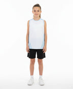 Girls Sleeveless Performance T-Shirt â€“ Two-Tone Top | ANJA Sportswear