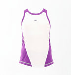 Girls Sleeveless Performance T-Shirt â€“ Two-Tone Top | ANJA Sportswear