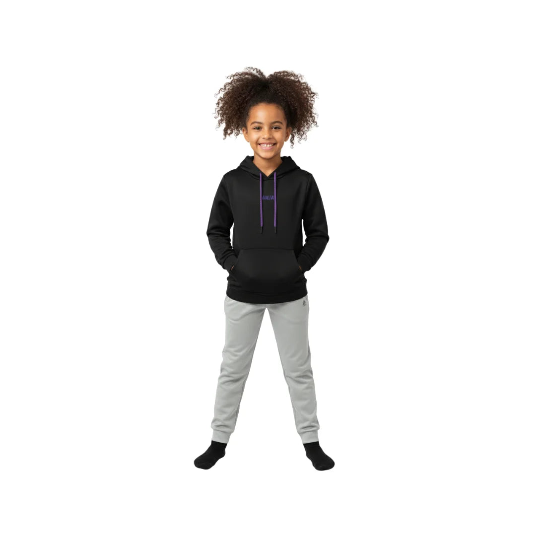 Girls Athletic Track Pants – Drawstring Waist Sport Joggers